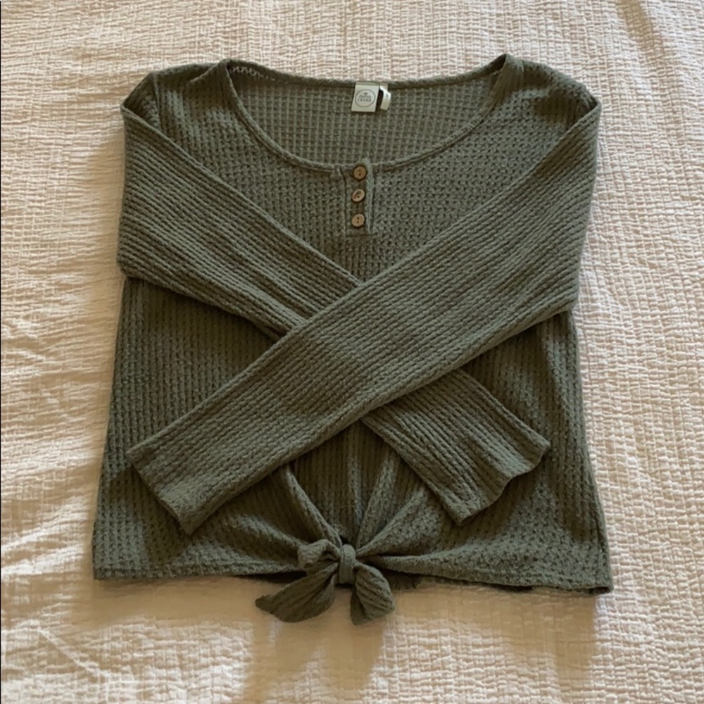 Crop Top Sweatshirt